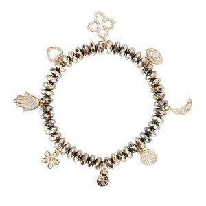 BuDhaGirl Myth Charm Bracelet. Bronze (OS)